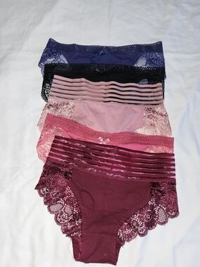 Women’s Lace Bikini Panty Pack - Multicolor